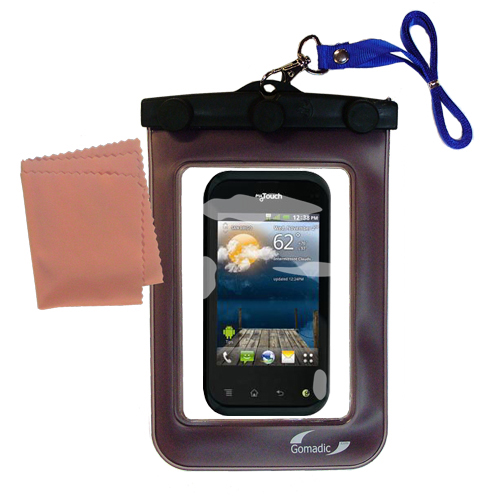 Waterproof Case compatible with the LG Maxx QWERTY to use underwater