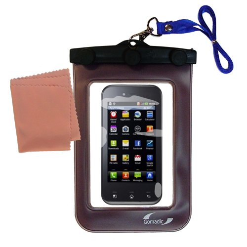 Waterproof Case compatible with the LG Optimus Sol to use underwater