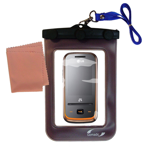 Waterproof Case compatible with the LG Quantum to use underwater