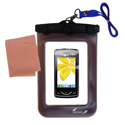 Waterproof Case compatible with the LG Scarlet to use underwater