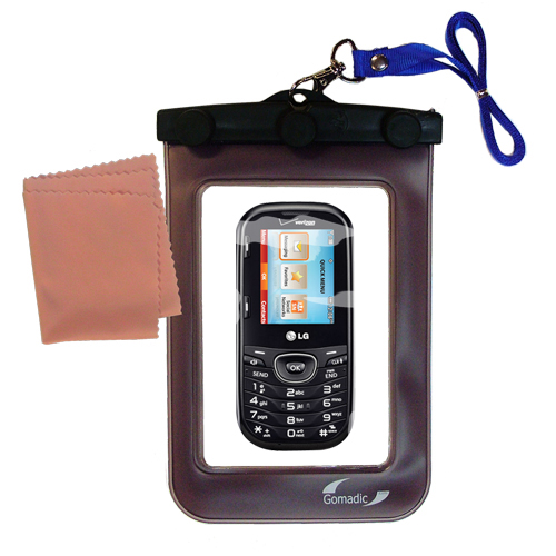 Waterproof Case compatible with the LG UN251 to use underwater