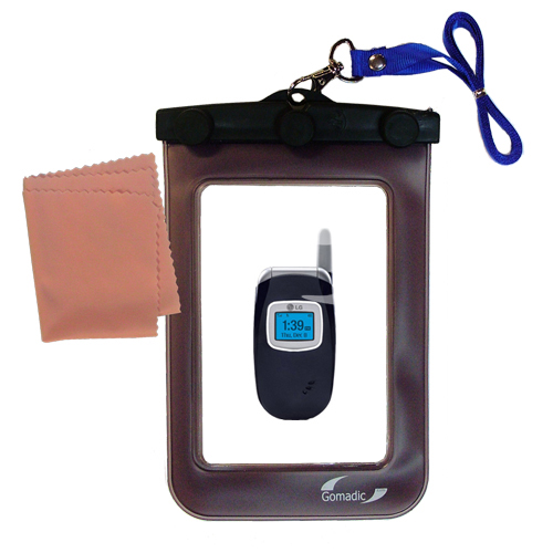 Waterproof Case compatible with the LG UX210 UX-210 to use underwater