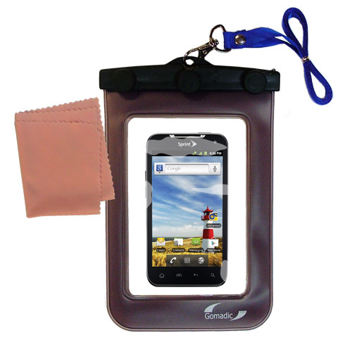 Waterproof Case compatible with the LG Viper 4G / LS840 to use underwater