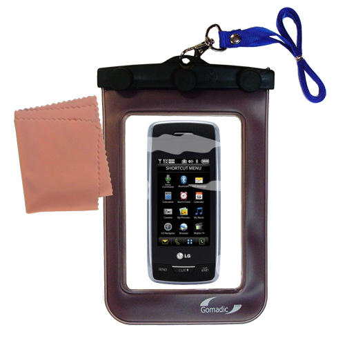Waterproof Case compatible with the LG Voyager to use underwater