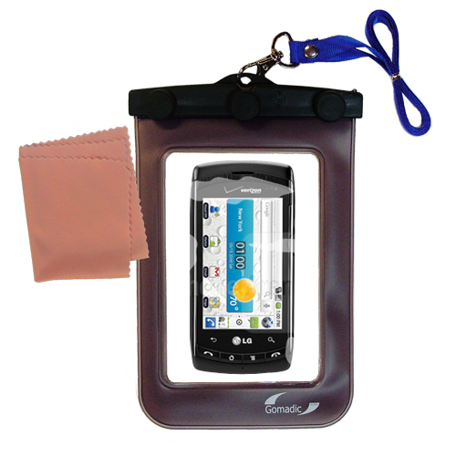 Waterproof Case compatible with the LG VS740 to use underwater
