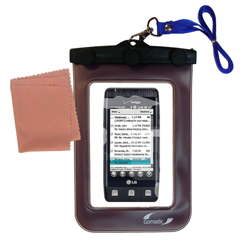 Waterproof Case compatible with the LG VS750 to use underwater