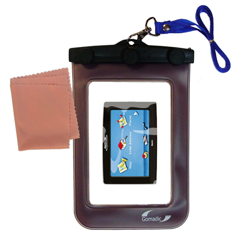 Waterproof Case compatible with the Magellan Maestro 4245 to use underwater
