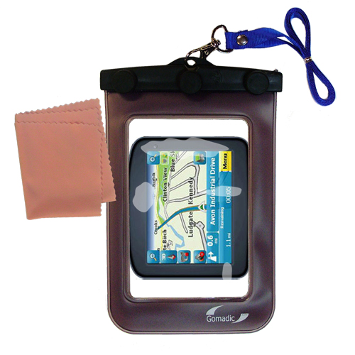 Waterproof Case compatible with the Maylong FD-220 GPS For Dummies to use underwater