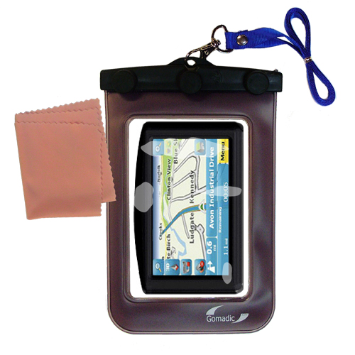 Waterproof Case compatible with the Maylong FD-420 GPS For Dummies to use underwater