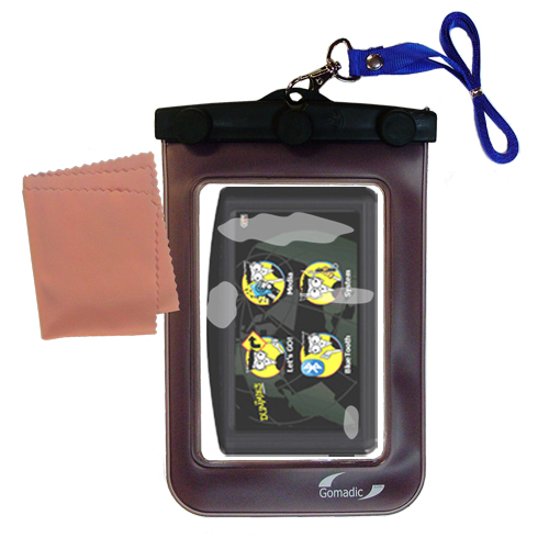 Waterproof Case compatible with the Maylong FD-430 GPS For Dummies to use underwater