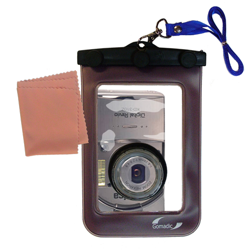 Waterproof Camera Case compatible with the Minolta Revio KD-310Z