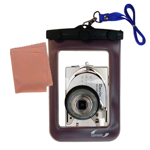 Waterproof Camera Case compatible with the Minolta Revio KD-420Z