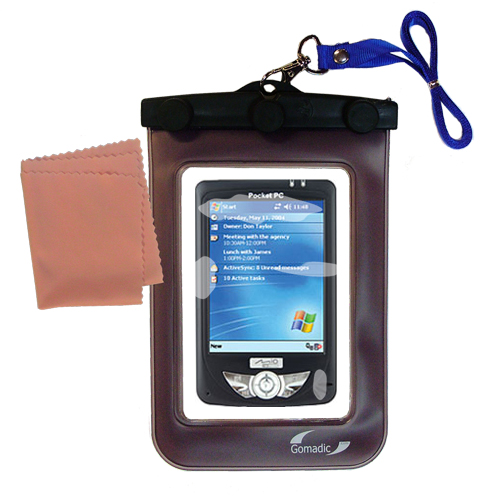 Waterproof Case compatible with the Mio 336 336BT to use underwater