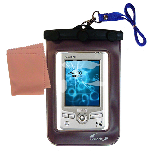 Waterproof Case compatible with the Mio 558 to use underwater