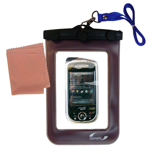 Waterproof Case compatible with the Mio A701 to use underwater