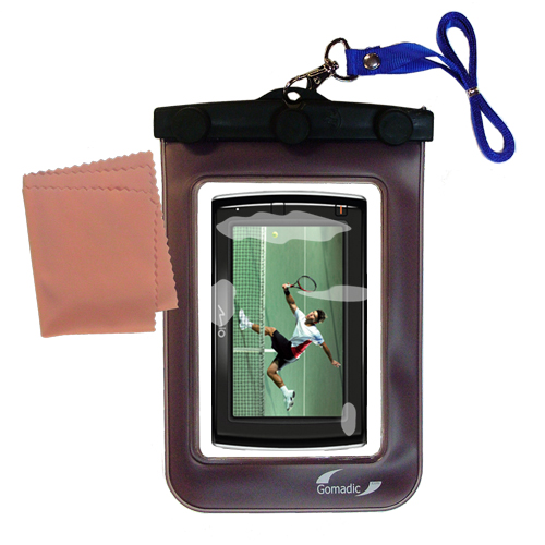 Waterproof Case compatible with the Mio Moov V505 to use underwater