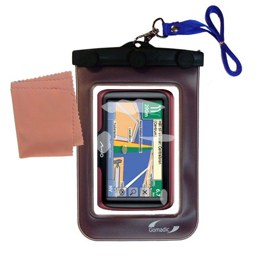 Waterproof Case compatible with the Mio Navman M400 to use underwater
