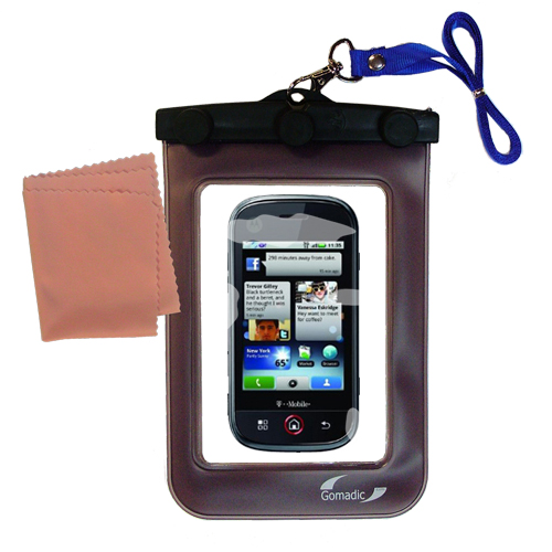 Waterproof Case compatible with the Motorola  CLIQ MB200 to use underwater
