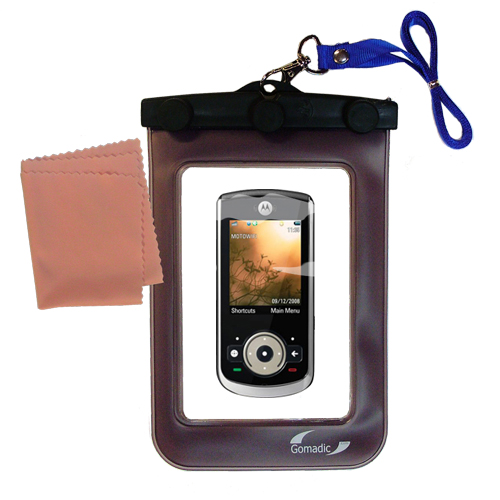 Waterproof Case compatible with the Motorola  MOTO VE66 to use underwater