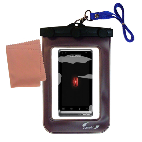 Waterproof Case compatible with the Motorola A957 to use underwater