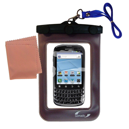 Waterproof Case compatible with the Motorola Admiral to use underwater