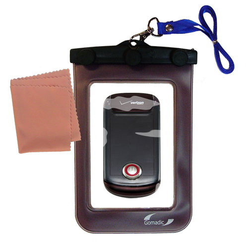 Waterproof Case compatible with the Motorola Blaze ZN4 to use underwater