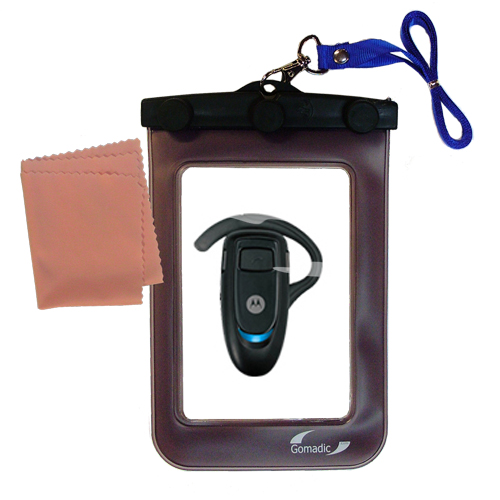 Waterproof Case compatible with the Motorola H350 to use underwater