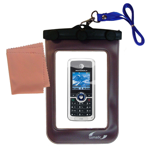 Waterproof Case compatible with the Motorola C168 C168i to use underwater