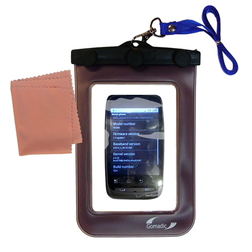 Waterproof Case compatible with the Motorola Ciena to use underwater