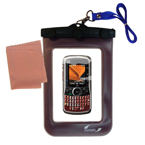 Waterproof Case compatible with the Motorola Clutch i465 i475 to use underwater