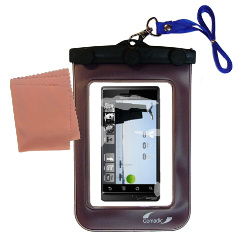 Waterproof Case compatible with the Motorola Droid 2 A955 to use underwater