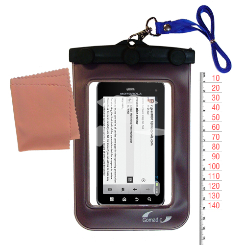 Waterproof Case compatible with the Motorola DROID 3 to use underwater