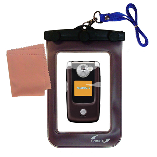 Waterproof Case compatible with the Motorola E895 to use underwater