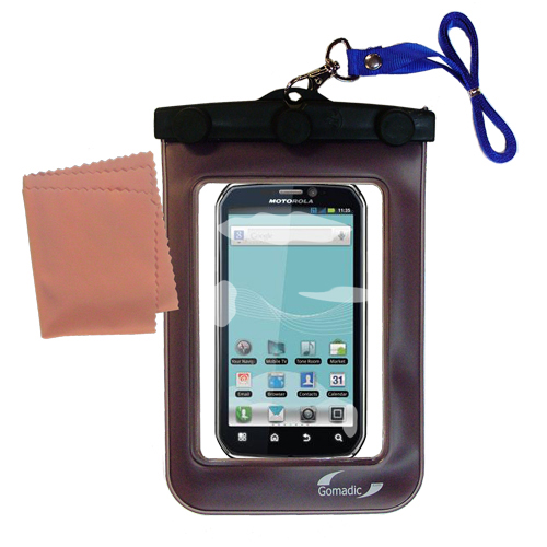 Waterproof Case compatible with the Motorola Electrify to use underwater