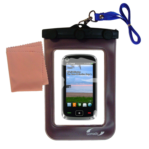 Waterproof Case compatible with the Motorola EX124G to use underwater