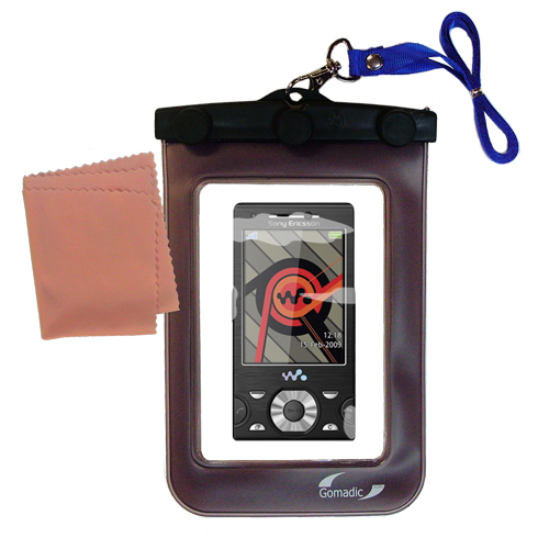 Waterproof Case compatible with the Motorola Flipside to use underwater