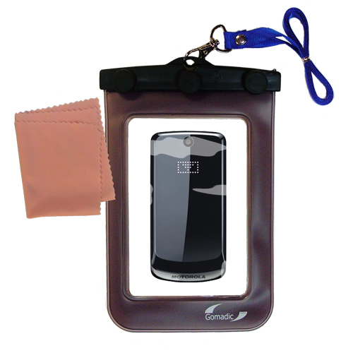 Waterproof Case compatible with the Motorola GLEAM to use underwater