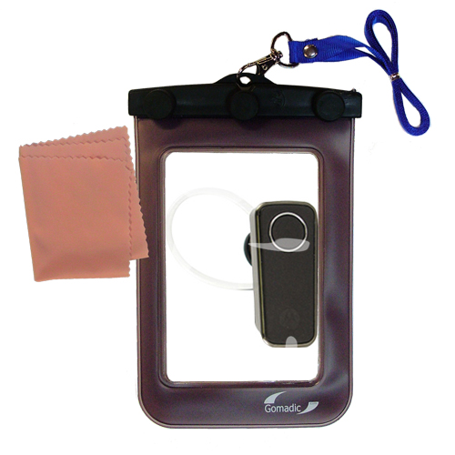 Waterproof Case compatible with the Motorola H681 Cradle to use underwater