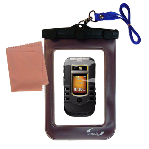 Waterproof Case compatible with the Motorola i686 to use underwater
