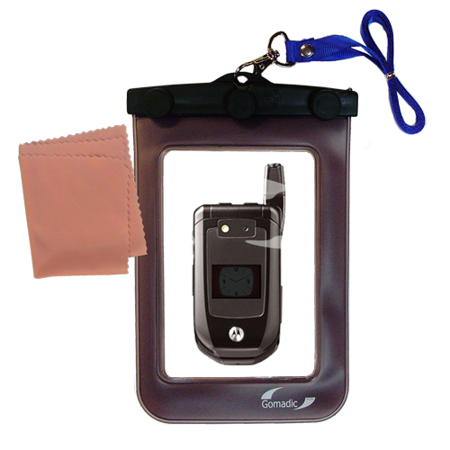 Waterproof Case compatible with the Motorola i876 to use underwater