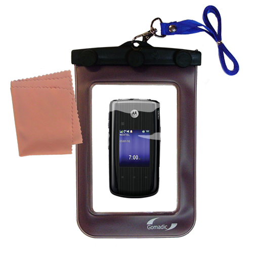 Waterproof Case compatible with the Motorola i890 to use underwater