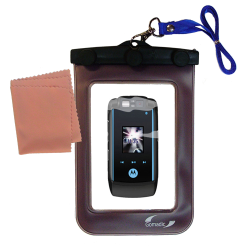 Waterproof Case compatible with the Motorola KRZR MAXX to use underwater