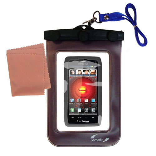 Waterproof Case compatible with the Motorola Maserati to use underwater