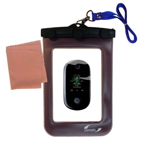Waterproof Case compatible with the Motorola MOTO U9 to use underwater