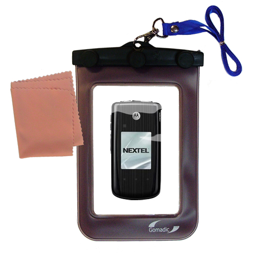 Waterproof Case compatible with the Motorola Muscardini to use underwater