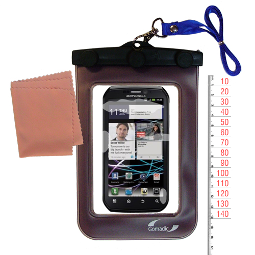 Waterproof Case compatible with the Motorola Photon 4G to use underwater