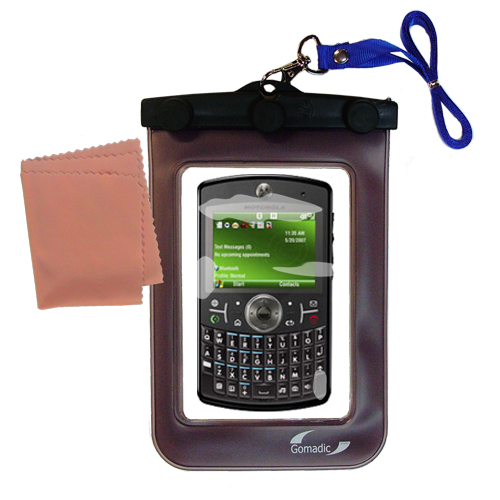 Waterproof Case compatible with the Motorola Q9h to use underwater