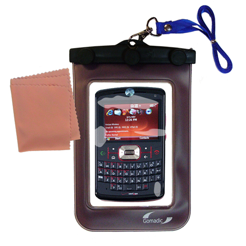 Waterproof Case compatible with the Motorola Q9m to use underwater