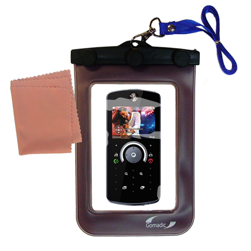 Waterproof Case compatible with the Motorola ROKR E8 to use underwater