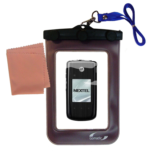 Waterproof Case compatible with the Motorola Sable to use underwater